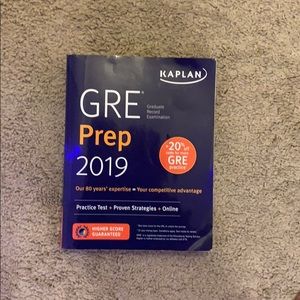 GRE prep textbook